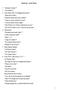 Orals List---Lyric Poetry