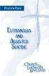 Position Paper. Euthanasia and Assisted Suicide