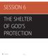 THE SHELTER OF GOD S PROTECTION