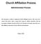 Church Affiliation Process Administration Process