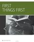 FIRST THINGS FIRST 64 BIBLE STUDIES FOR LIFE LifeWay