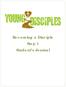 Becoming a Disciple Step 1 Student s Journal