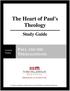 The Heart of Paul's Theology