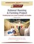 Kobonal Housing & Farming Project