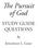 The Pursuit of God STUDY GUIDE QUESTIONS. by Jonathan L. Graf