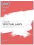 FOUR SPIRITUAL LAWS. The Basics Series. created by Cru