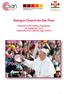 Being a Church for the Poor. Diocese of Shrewsbury Roadshow 26 September 2015 Ellesmere Port Catholic High School
