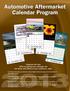 Automotive Aftermarket Calendar Program