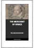 THE MERCHANT OF VENICE BY WILLIAM SHAKESPEARE