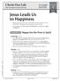 Jesus Leads Us to Happiness