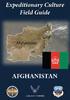 ECFG Afghanistan. About this Guide