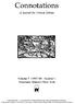 Connotations. A Journal for Critical Debate. Volume 7 (1997/98) Number 1 Waxmann Munster/New York
