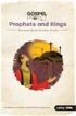 Prophets and Kings. Kids A.D. B.C. Ed Stetzer General Editor Trevin Wax Managing Editor