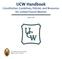 UCW Handbook. Constitution, Guidelines, Policies, and Resources for United Church Women. March 2018