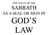 THE VALUE OF THE SABBATH AS A SEAL OR SIGN IN GOD S LAW