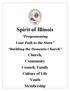Spirit of Illinois. Programming. Your Path to the Stars. Building the Domestic Church