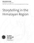 Storytelling in the Himalayan Region