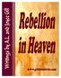 What Happened When There Was Rebellion in Heaven?
