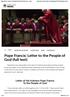 Pope Francis: Letter to the People of God (full text) print - Vatica...
