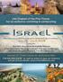 Mission to Israel June 29 July 7