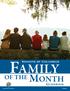 Knights of Columbus FAMILY OF THE MONTH. Family. Faith in action