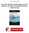 Go Fish Study Guide: Because Of What's On The Line (North Point Resources) PDF