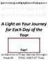 A Light on Your Journey for Each Day of the Year