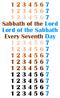 Sabbath of the Lord Lord of the Sabbath Every Seventh Day