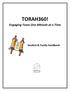 TORAH360! Engaging Teens One Mitzvah at a Time. Student & Family Handbook