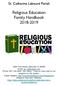 Religious Education Family Handbook