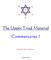 The Upper Triad Material. Commentaries I. Edited by Peter Hamilton