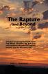 The Rapture. and Beyond As Seen in Revelation 1-5. Arlen L. Chitwood