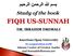 Study of the book FIQH US-SUNNAH DR. IBRAHIM DREMALI. American Open University