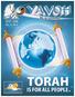 TORAH IS FOR ALL PEOPLE.