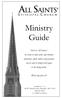 Ministry Guide. Won t you join us?