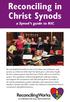 Reconciling in Christ Synods a Synod s guide to RIC
