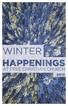 Get Connected with Winter Happenings. Get Connected - Next Steps