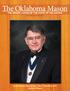 Vol. I February - March Grand Master Ronald Jack Ron Chambers 2014 Medal of Honor. THE OKLAHOMA MASON Vol. I February-March