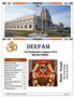 DEEPAM. Hindu Temple. Sri Maharudra Yagnam 2013 Special Edition Arbor Street, Omaha, NE, 68144