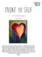 Treat Yo Self. A self care inspiration and workbook. By Claire Michelson