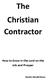 The Christian Contractor