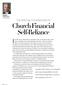 Church Financial Self-Reliance