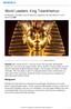 World Leaders: King Tutankhamun