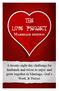 The Love Project. A twenty-eight day challenge for husbands and wives to enjoy and grow together in Marriage, God s Word, & Prayer.