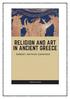 RELIGION AND ART IN ANCIENT GREECE BY ERNEST ARTHUR GARDNER