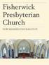 Fisherwick Presbyterian Church NEW MEMBERS INFORMATION