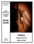 Study Guide. Psalms. Songs from the Heart of Faith. Adult Bible Study in Simplified English. BAPTISTWAY PRESS Dallas, Texas baptistwaypress.