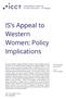 IS s Appeal to Western Women: Policy Implications