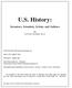 U.S. History: Inventors, Scientists, Artists, and Authors. By victor hicken, Ph.D. Copyright 2006 Mark Twain Media, Inc. Printing No.