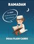 RAMADAN. O Allah I ask You for knowledge that is of benefit. Duaa Flash Cards